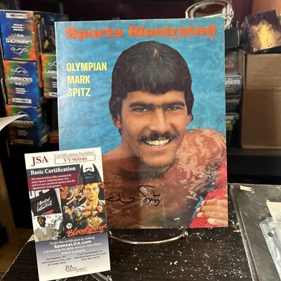 Mark Spitz Signed 8x10 Magazine Cover JSA Cert - Image 1 of 4
