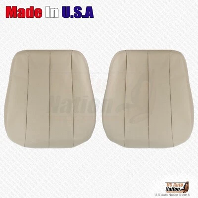 1990 to 1995 Mercedes Benz SL300 SL320 SL500 SL600 Front Bottoms Vinyl Cover Tan - Image 1 of 4