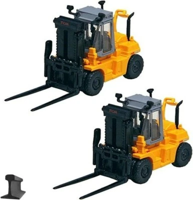 Kato N Scale ~ New 2025 ~ TCM Yard Container FD115 Forklifts ~ 2 Pieces ~ 23-515 - Image 1 of 3