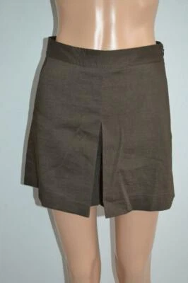 Pantalones Cortos de Lino "Taminara" Roble Oscuro Theory Nuevos con Etiquetas, Talla 0, $190 Foto 1 de 4