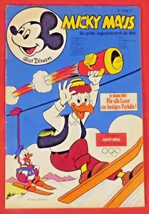 Micky Maus 1972 Nr  7 , Ehapa , Z 1- , ohne Beilage , mit Sammelmarke , - Picture 1 of 8