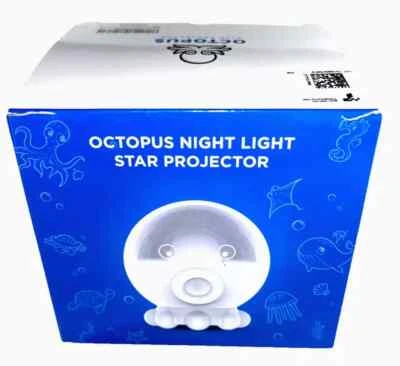 2 件装 OCTOPUS 夜光星星投影仪 投影仪 带扬声器音乐 Slf — 第 1/3 张图片