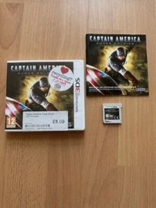 Captain America Super Soldier Gioco Nintendo 3DS - Ottime condizioni - Foto 1 di 1