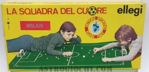 ELLEGI LA SQUADRA DEL CUORE MILAN CALCIO VINTAGE '70 TIPO SUBBUTEO NEW IN BOX - Picture 1 of 7