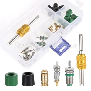 46pcs Auto/Home Air Conditioning R134a Valve Core Remover Tools Assortment Kit - Picture 1 of 10