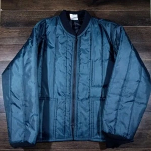 RefrigiWear Men's Insulated Jacket 2XL XXL Blue 100% polyester 100% nylon - Picture 1 of 3