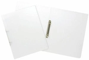 A4 Slim Ring Binder 20mm 2 Ring File Folder Display Flexi Clear Plastic X 3 - Picture 1 of 1