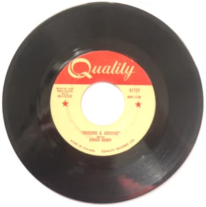 CHUCK BERRY AROUND & AROUND / JOHNNY B. GOODE 45 RPM Quality 7" Record Canada V2 - Picture 1 of 7