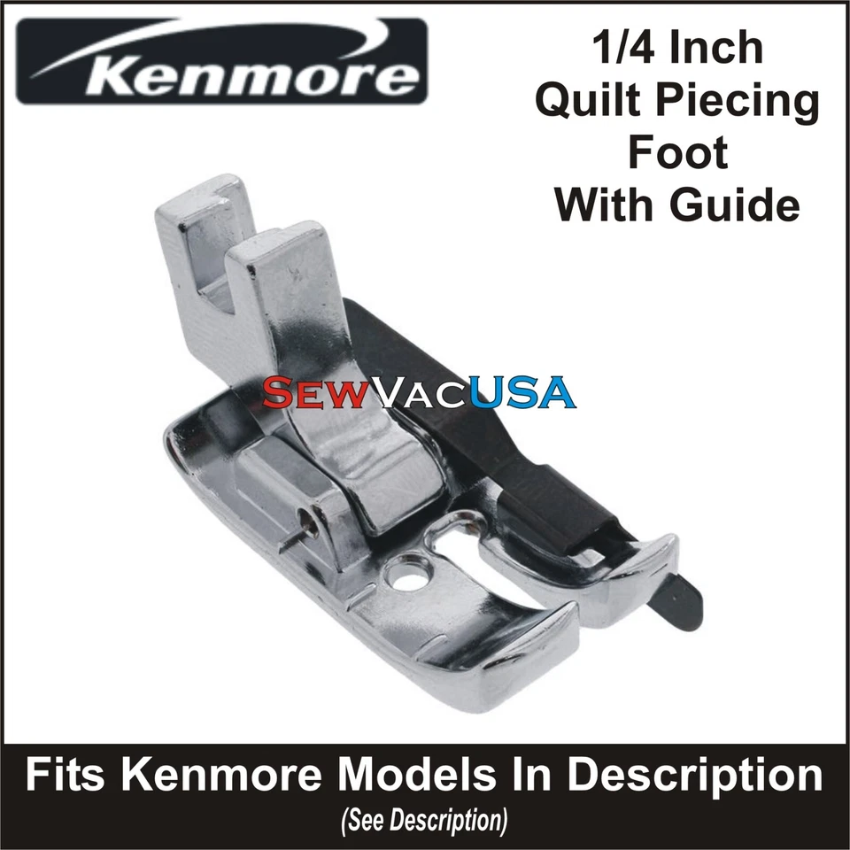 KENMORE 1/4 Inch Quilting Foot Fits All Low Shank Models Feet See Description - Image 1 of 1