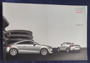 Audi TT Coupe und TT Roadster Prospekt 4.2007 - Picture 1 of 10