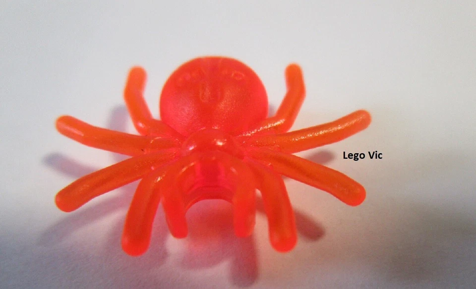 Lego 30238 Spider Tr-Neon Orange Araignée Spider Man Harry Potter 4756 MOC A3 - Photo 1/1