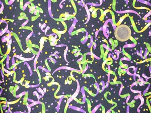 Timeless Treasure Stoff, Luftschlangen, aus 100 % Baumwolle, Meterware - Bild 1 von 2