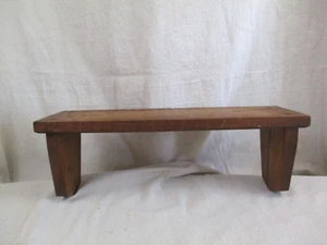 Solid Oak Wall Shelf 18" L x 5 1/2" W Simple Country Farmhouse - Picture 1 of 8
