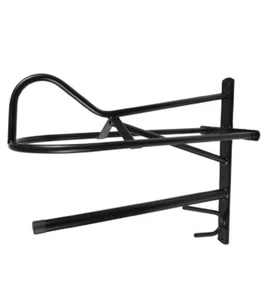Vinyl coated steel WALL SADDLE RACK with blanket bar for horse tack pad saddle - Picture 1 of 1