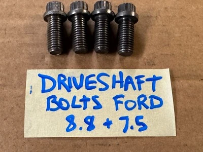 87-93-04 Ford Mustang pernos del eje de transmisión piñón trasero yugo herrajes de fábrica OEM 8,8 Foto 1 de 2