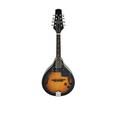 Caraya A-Shape Electric Mandolin,EQ, F-holes, Sunburst + Free Gig Bag. MA001EBS - Image 1 of 4