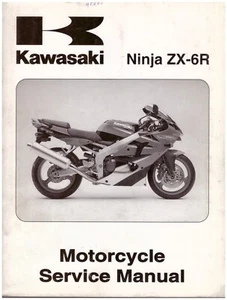 Manual De Oficina - Service Manual - Kawasaki Ninja ZX-6R 2000 99924-1254-01 - Imagen 1 de 3
