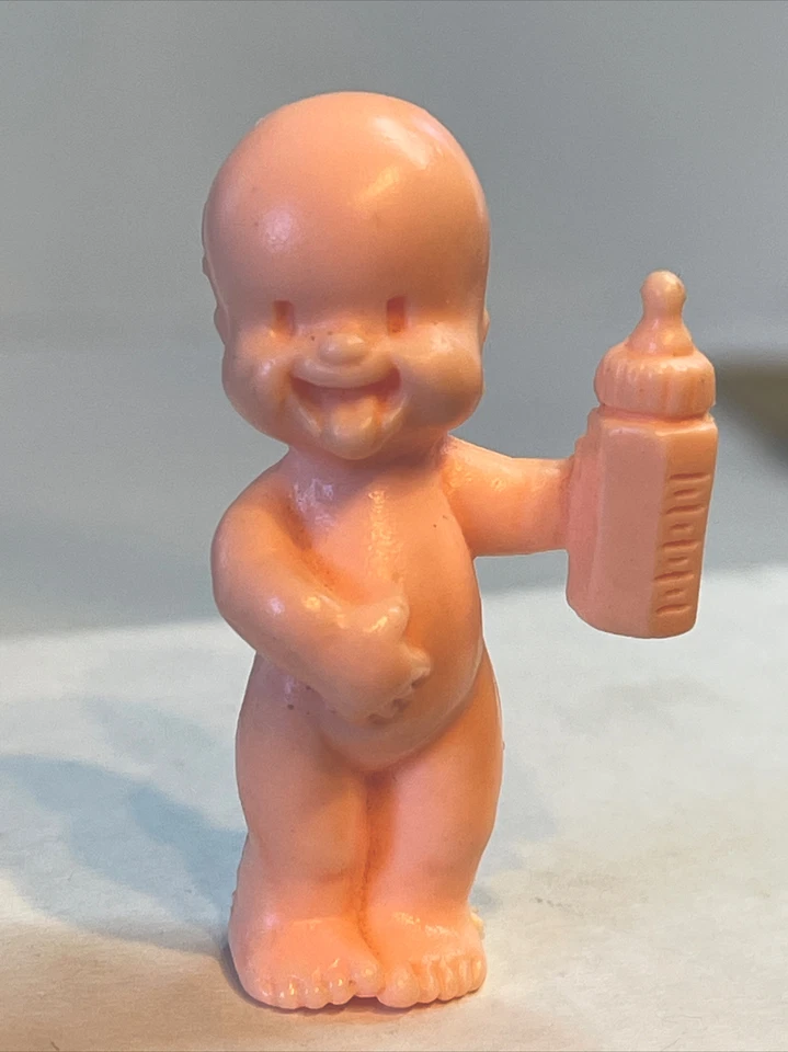 El Greco Gemellini Babies #13 Sticking Tongue Out Holding Bottle Signed Vtg - Image 1 of 4