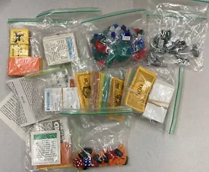 Monopoly Teile Lot, Karten Geldmarken aus verschiedenen Editionen, großes Lot - Bild 1 von 7