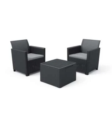 Salotto da giardino Claire con cuscini Keter - Immagine 1 di 4