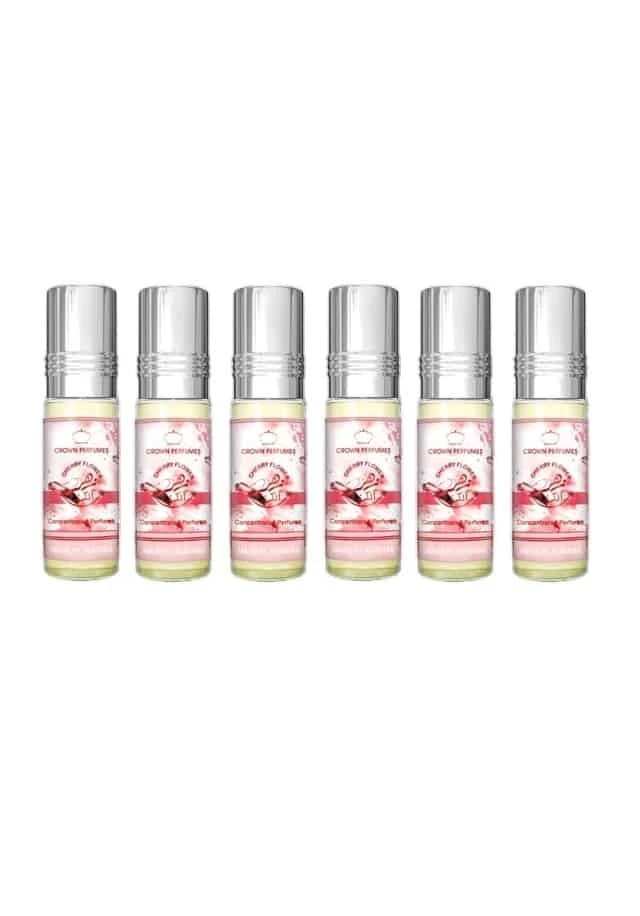Huile Parfuomée CHERRY FLOWER 6 x 6ml – Al Rehab