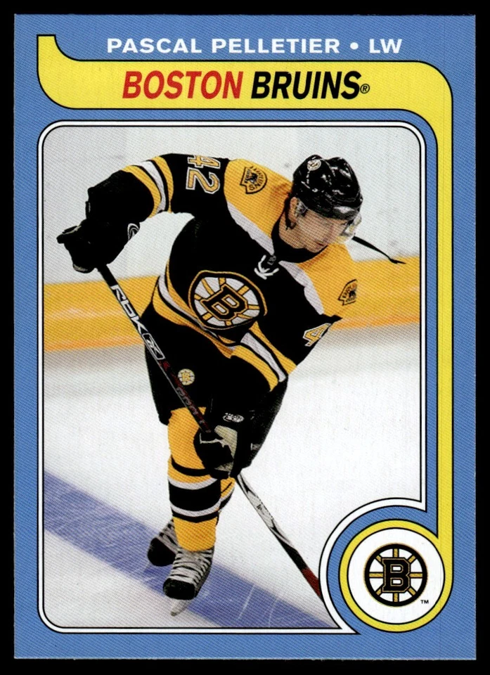 2008-09 O-Pee-Chee 1979-80 Retro Pascal Pelletier Rookie Boston Bruins #556 - Image 1 of 2