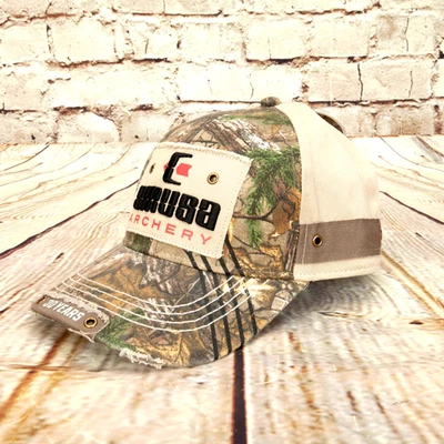 Gorra deportiva al aire libre Realtree para hombre O/S ajustable beige/verde camuflaje Foto 1 de 4