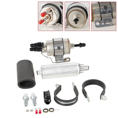 LS Fuel Filter & Regulator EFI Fuel Pump Kit 6AN Engine Swap 60 PSI Max Pressure - Image 1 of 4