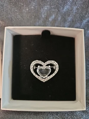Swarovski Heart Brooch - Image 1 of 4