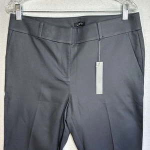 Loft Curvy Straight Hose Damen 8 Grau Stretch Baumwolle Elasthan Chino Neu - Bild 1 von 14