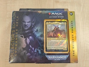 MTG Warhammer | Ruinous Powers | *UNOPENED* | COLLECTOR's EDITION Commander Deck - Picture 1 of 5