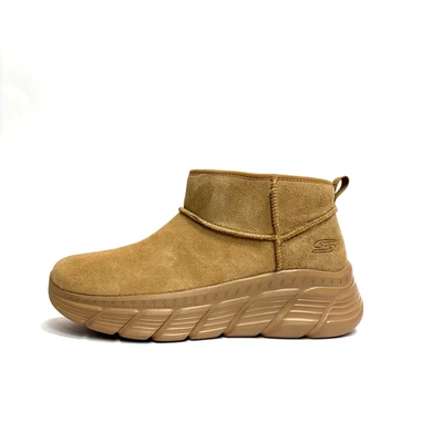 SCARPE DONNA SKECHERS STIVALETTI CON PELLICCIA INTERNA E GOMMA MEDIA 117390 NUT - Immagine 1 di 4