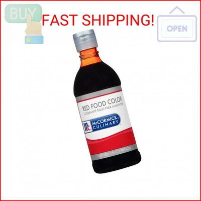McCormick Culinary Red Food Coloring, 16 fl oz - One 16 Fluid Ounce Bottle of Re - Image 1 of 2