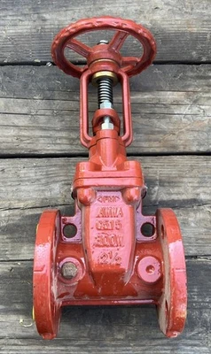 NEW 2 1/2 AWWA C515 Gate valve 300 W FLANGED, NSF approved, Handhweel NRS. - Image 1 of 4
