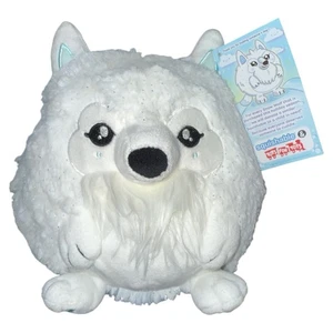 Squishable Mini Sparkling Snow Wolf 8" Stuffed Animal Plush White Wolf NWT - Picture 1 of 5
