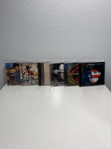 6 Vintage 90s & 00s Country CD Albums - Brooks & Dunn, Garth Brooks, & More - Foto 1 di 4