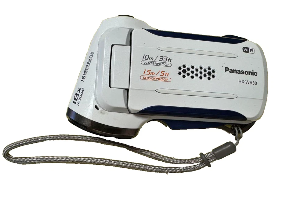 Panasonic HX-WA30 Digital Video Camera Waterproof Tested Used from Japan - Image 1 of 4
