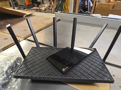 TP-LINK AX5400 Tri-Band Gigabit Wi-Fi 6 Router (Archer AX75) - Image 1 of 4