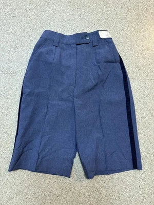 NWT WOMENS US POSTAL SHORTS BLUE SIZE 6 USA Made Polyester Talon Zip - Image 1 of 4
