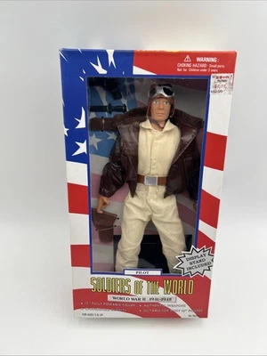 Figura Soldados del Mundo Piloto EE. UU. SEGUNDA GUERRA MUNDIAL 1941-1945 Foto 1 de 4