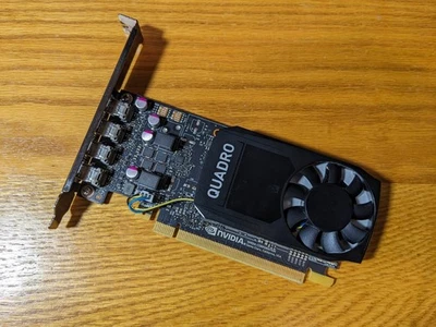 NVIDIA P1000 4GB GDDR5 Workstation Graphics Card GPU PCIE x16 3.0 High Profile - Image 1 of 4