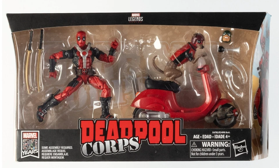 Marvel 80 周年传奇 DEADPOOL CORPS 孩之宝 2019 DOGPOOL SQUIRRELPOOL — 第 1/4 张图片