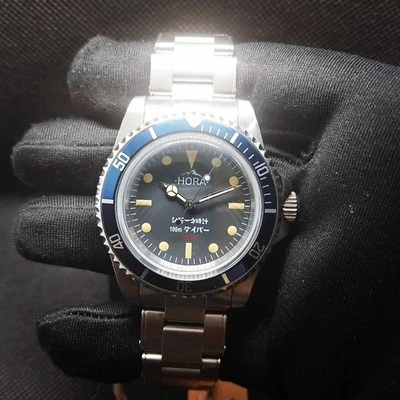 Orologio Uomo Movimento Automatico Customizzato 39.5mm Vintage - Immagine 1 di 4