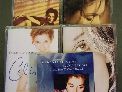 Celine Dion All the Way, The Colour of My Love, Falling Into You, Plus Cassettes - Image 1 of 4