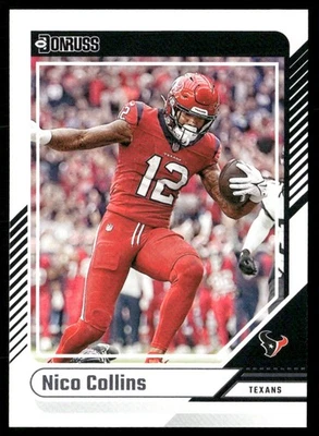 2024 DONRUSS NICO COLLINS HOUSTON TEXANS #109 - Image 1 of 2