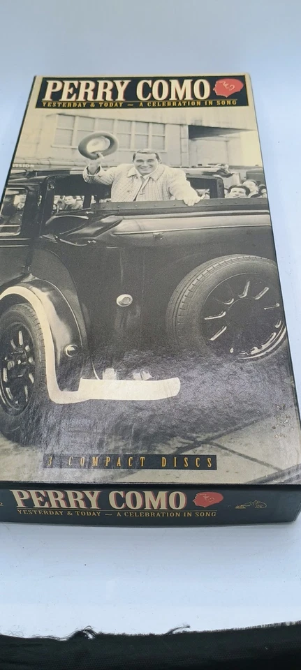 Perry Como Yesterday & Today A Celebration In Song-RCA Music-3 Cassette-NEW-RARE Foto 1 de 4