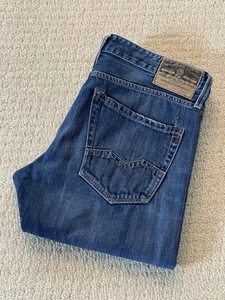 Replay WAITOM M983 Regular Straight Denim Jeans Men's W32 L32 (R4476) - Picture 1 of 10