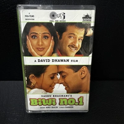 Biwi No 1 - Anu Malik - Bollywood Soundtrack 1st Edition Salman Khan RARE TIPS  - Image 1 of 4
