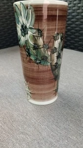 Unusual Patterned Jersey Pottery Cactus/Design Vase - Picture 1 of 4