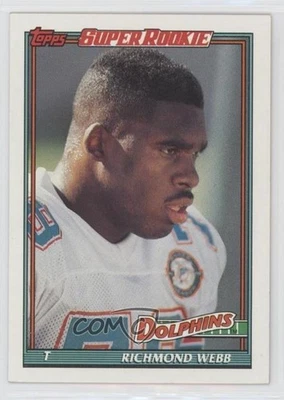 1991 Topps Richmond Webb #117 - Image 1 of 2